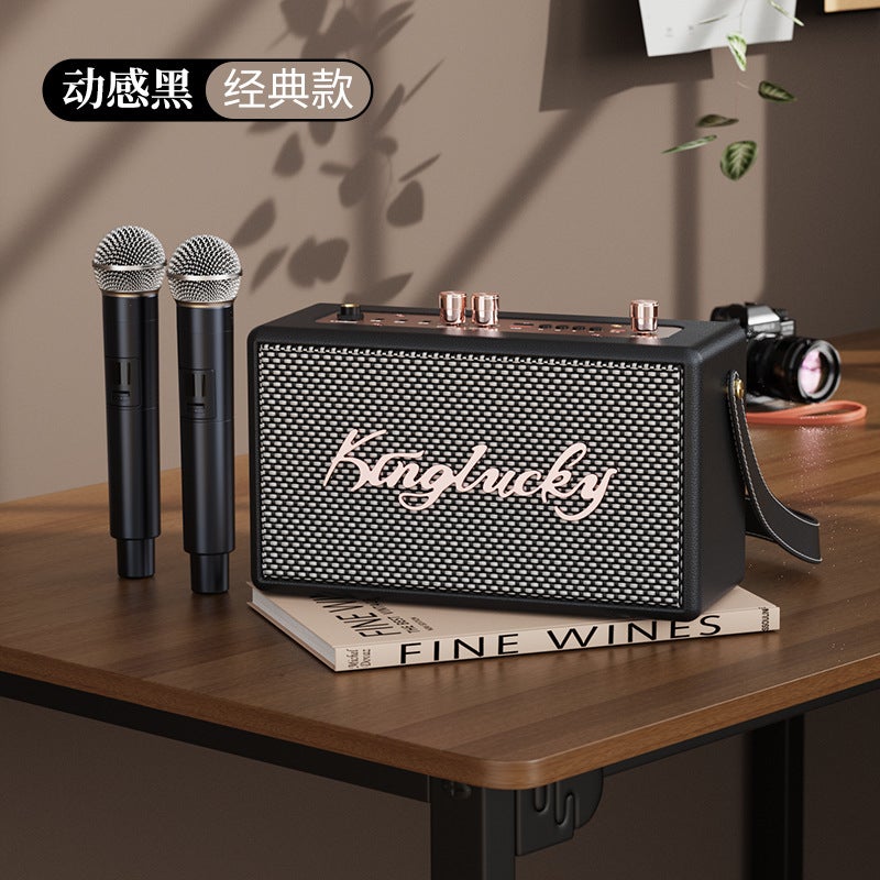 S16 High-Power Family Ktv Bluetooth Audio Suit Singing Machine Home Karaoke All-In-One Microphone - Image 1